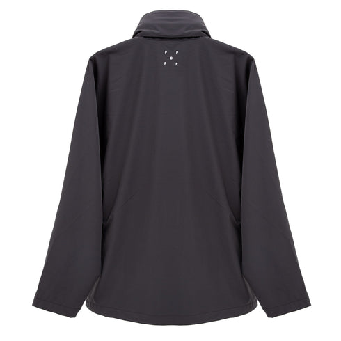 POP Trading Company Shell Jacket Charcoal POPAW23_05-007 Degli Uberti